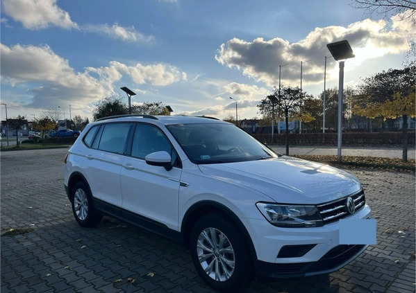 Volkswagen Tiguan Allspace cena 99000 przebieg: 101600, rok produkcji 2019 z Warszawa małe 254